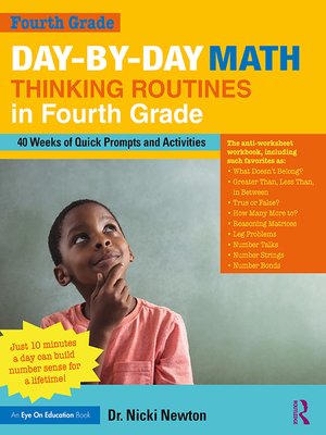 cover image of Day-by-Day Math Thinking Routines in Fourth Grade